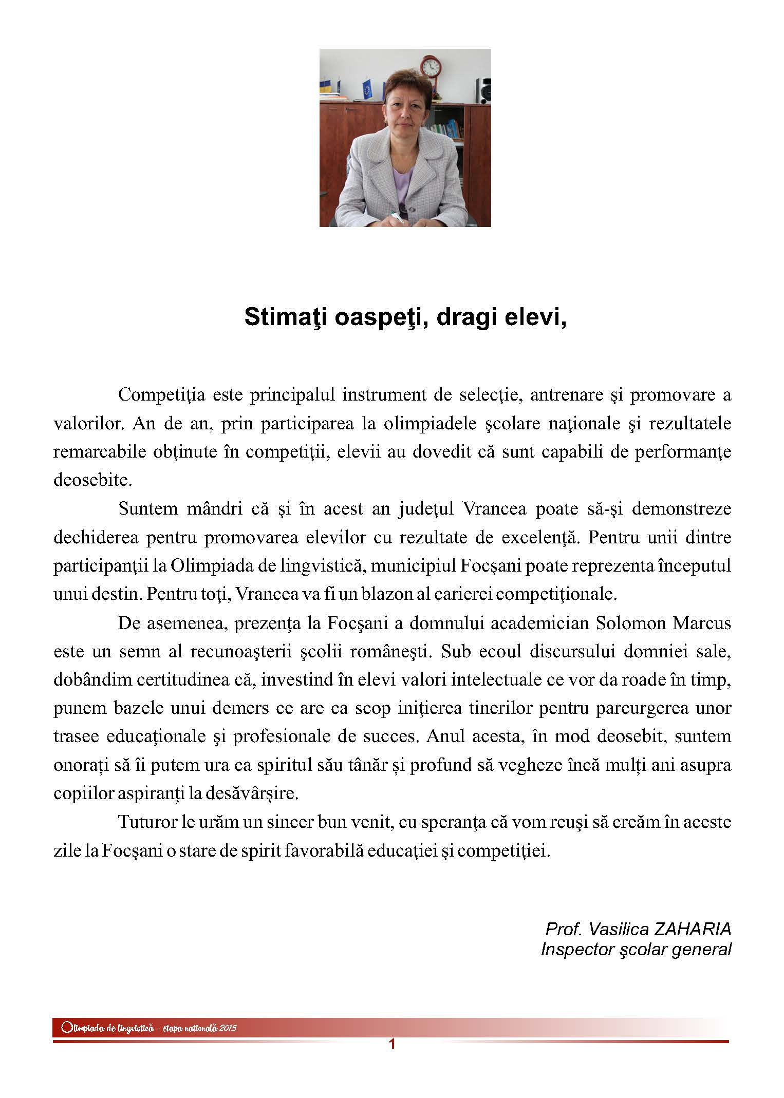 revista olimpiadei 2015 pagina 1